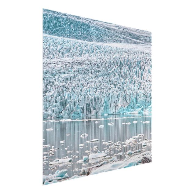 Wandbilder Natur Gletscher auf Island