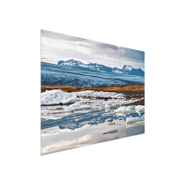 Wandbilder Landschaften Gletscherlagune