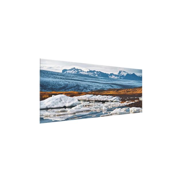 Wandbilder Landschaften Gletscherlagune