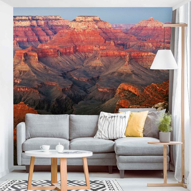 Wanddeko Küche Grand Canyon nach dem Sonnenuntergang