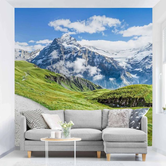 Wanddeko Küche Grindelwald Panorama
