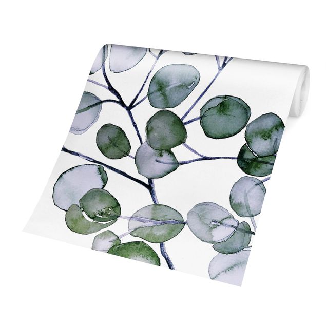 Monika Strigel Bilder Grünes Aquarell Eukalyptuszweig