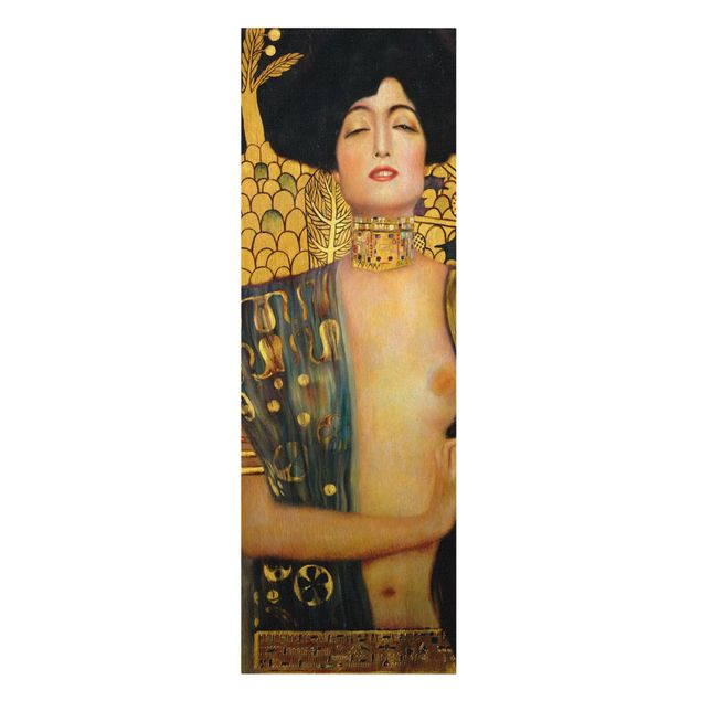 Leinwand Kunst Gustav Klimt - Judith I
