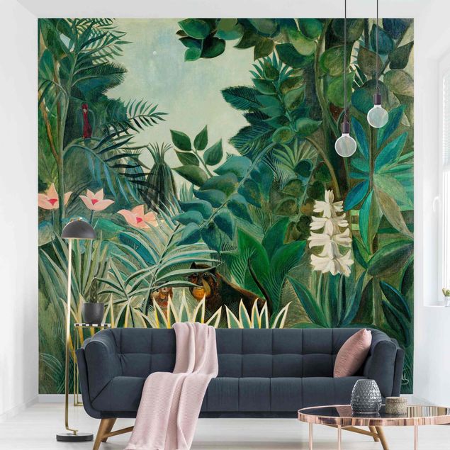 Wanddeko Küche Henri Rousseau - Dschungel am Äquator