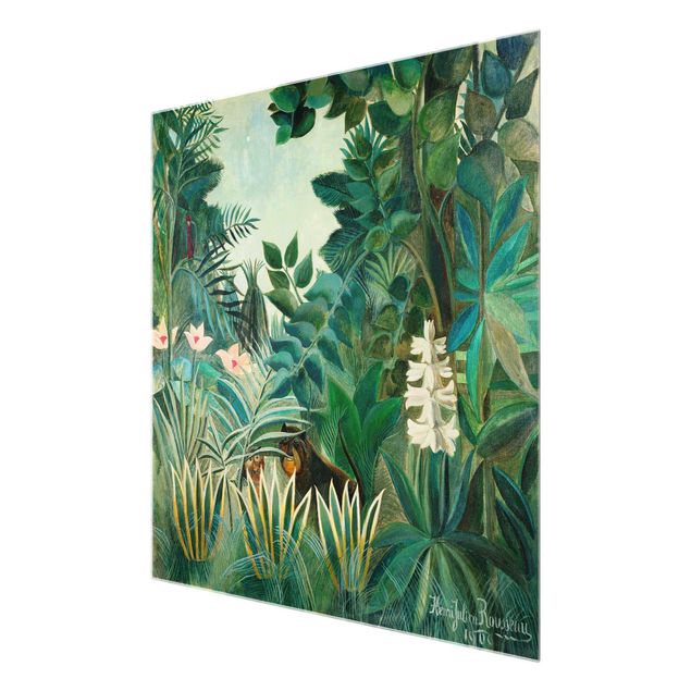 Wandbilder Floral Henri Rousseau - Dschungel am Äquator