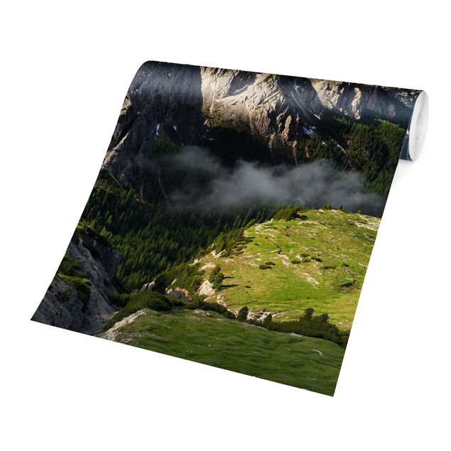 Fototapeten Grün Italienische Alpen