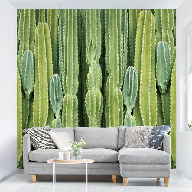 Wanddeko Küche Kaktus Wand