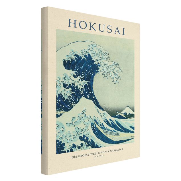 Bilder Katsushika Hokusai Katsushika Hokusai - Die grosse Welle von Kanagawa - Museumsedition