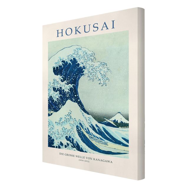 Katsushika Hokusai Bilder Katsushika Hokusai - Die grosse Welle von Kanagawa - Museumsedition