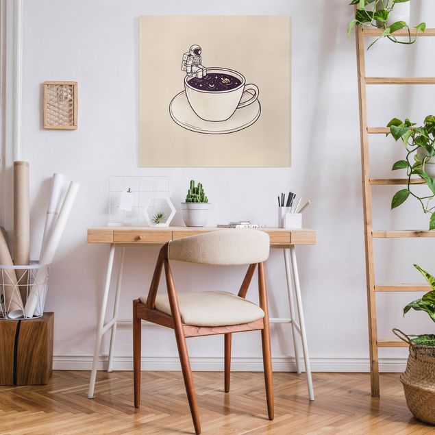 Wandbilder Kaffee Kosmischer Kaffee