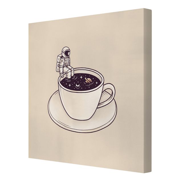 Leinwandbilder kaufen Kosmischer Kaffee