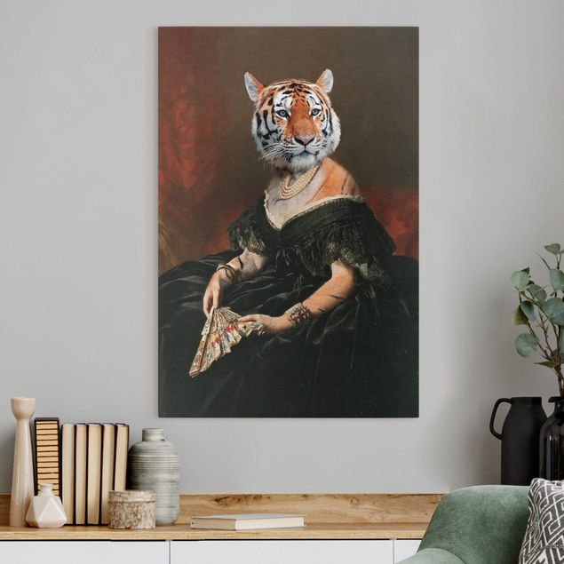 Leinwandbilder Tiger Lady Tiger