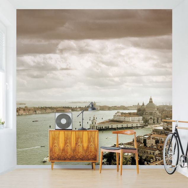 moderne Fototapete Lagune von Venedig