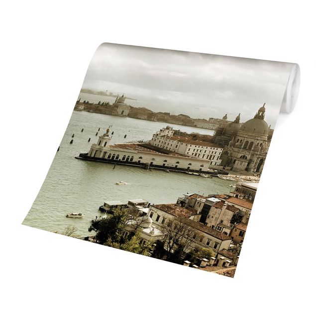 Wandtapete beige Lagune von Venedig