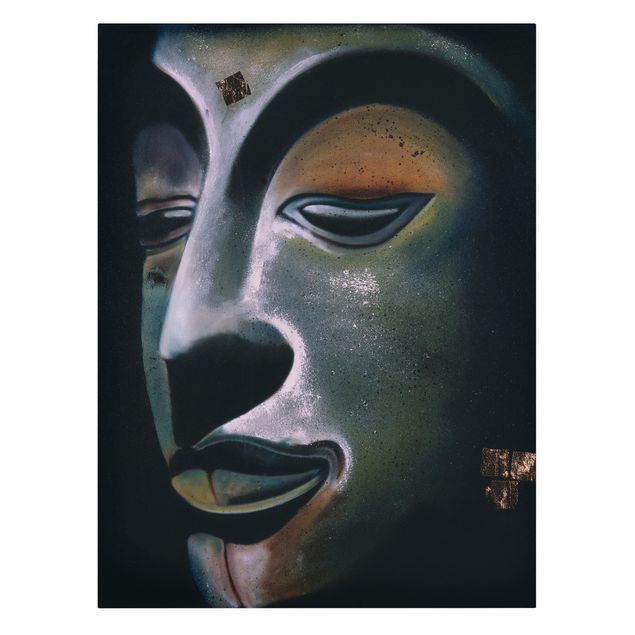 Wandbilder Grau Assam Buddha