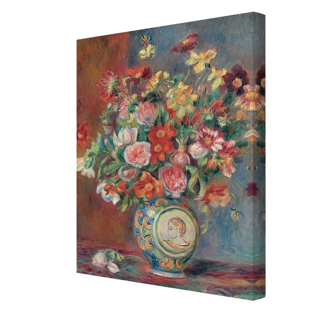 Wandbilder Blumen Auguste Renoir - Blumenvase