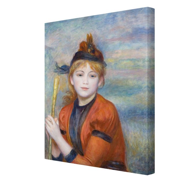 Wandbilder Portrait Auguste Renoir - Die Spaziergängerin