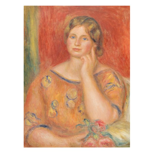Wandbilder Kunstdrucke Auguste Renoir - Frau Osthaus