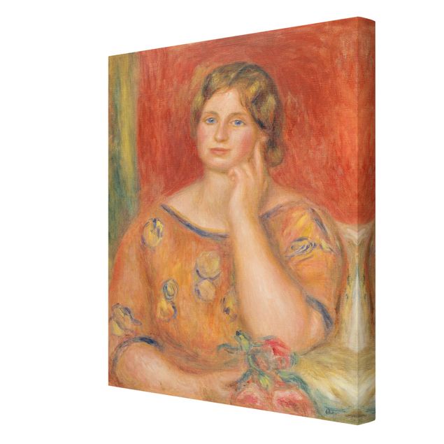 Wandbilder Portrait Auguste Renoir - Frau Osthaus