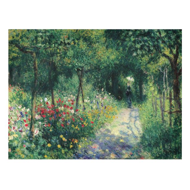 Leinwand Kunst Auguste Renoir - Frauen im Garten