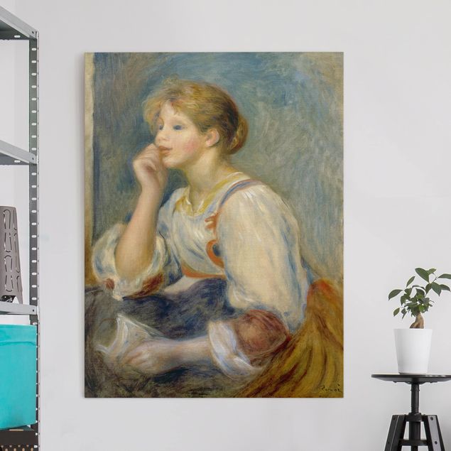 Wanddeko Küche Auguste Renoir - Junges Mädchen mit Brief