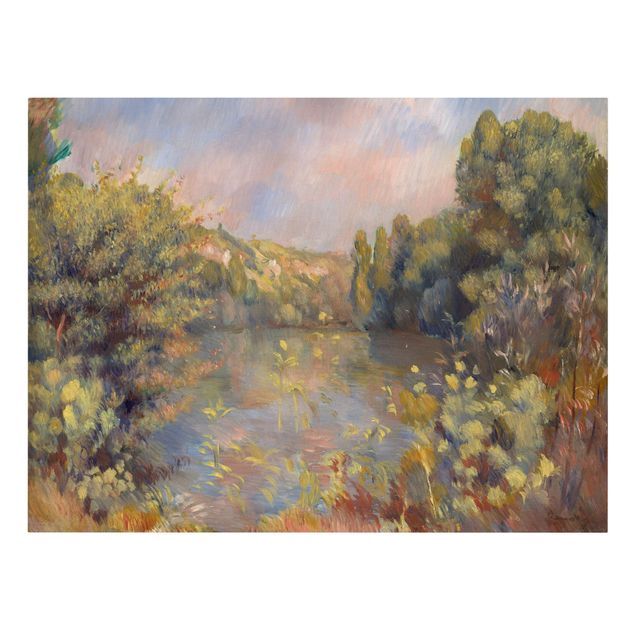 Wandbilder Landschaften Auguste Renoir - Landschaft mit See