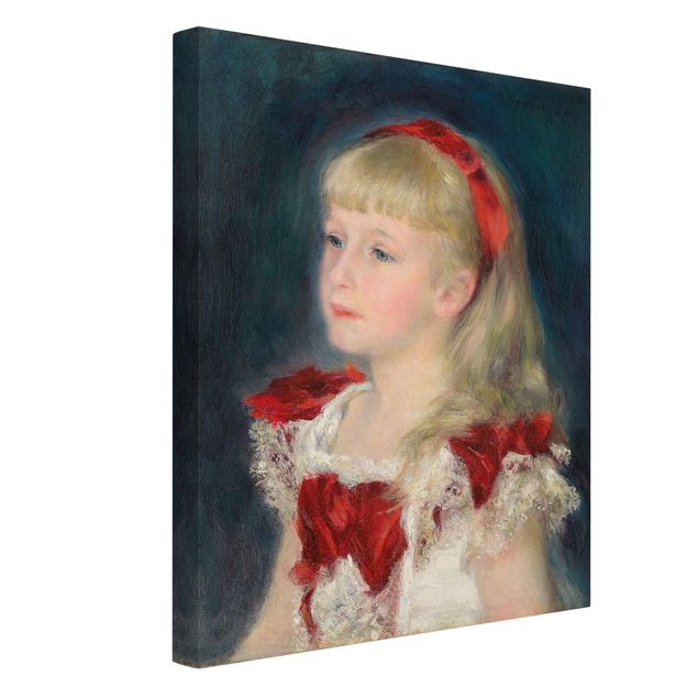 Leinwand Kunst Auguste Renoir - Mademoiselle Grimprel