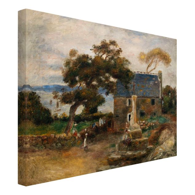 Kunstdruck Leinwand Auguste Renoir - Treboul