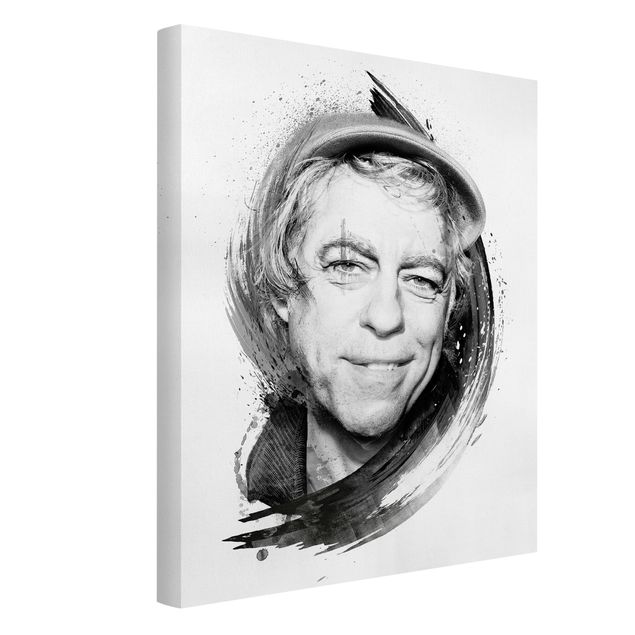 Wandbilder Modern Artists 4 Viva con Agua - Bob Geldof - Strassenkoeter - Viva con Agua