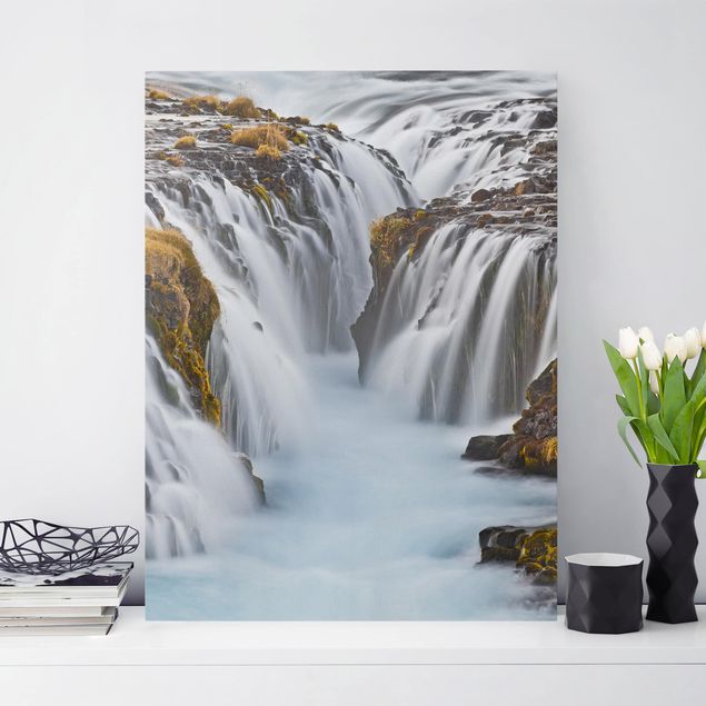 Küche Dekoration Brúarfoss Wasserfall in Island