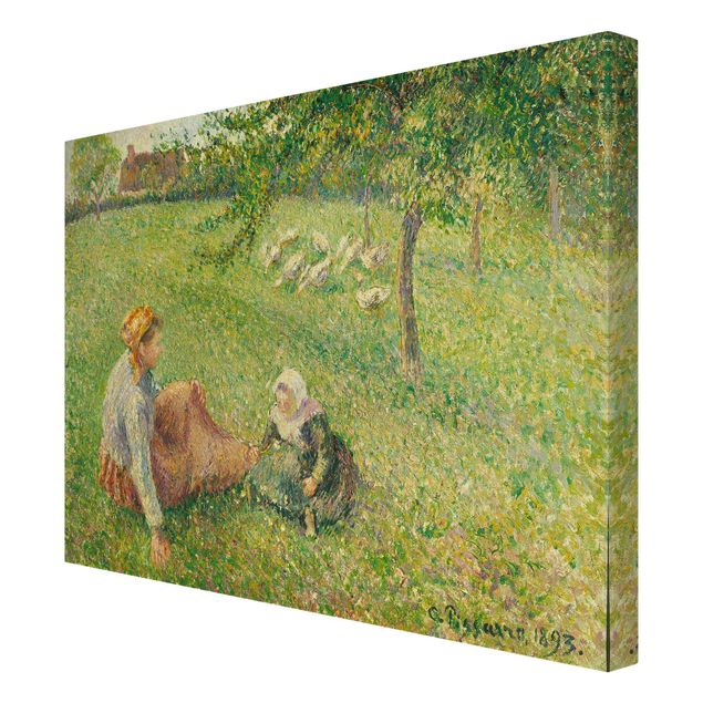 Kunststil Post Impressionismus Camille Pissarro - Gänsehirtin