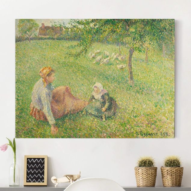 Küchen Deko Camille Pissarro - Gänsehirtin