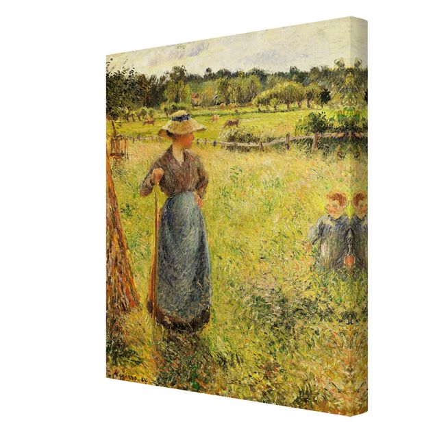 Kunststile Camille Pissarro - Die Heumacherin