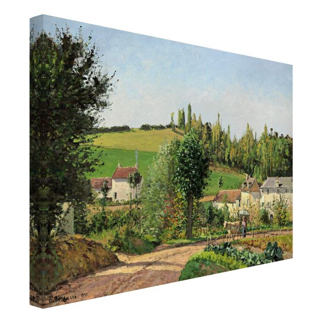 Kunststil Pointillismus Camille Pissarro - Kleines Dorf