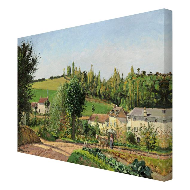 Kunststile Camille Pissarro - Kleines Dorf