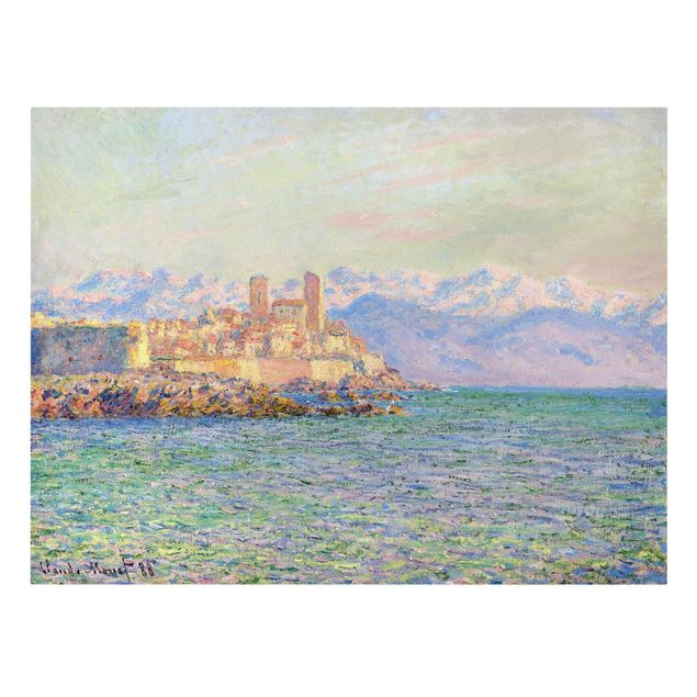 Wandbilder Berge Claude Monet - Antibes-Le Fort