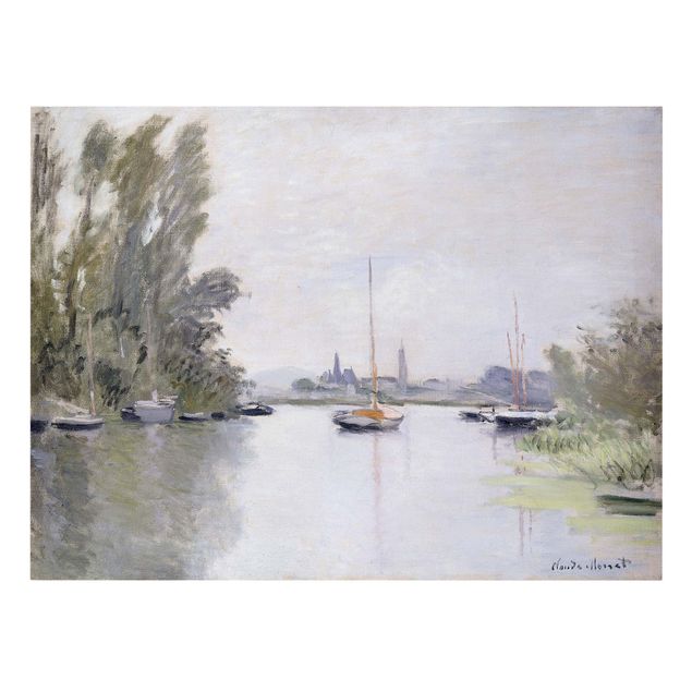 Skyline Leinwandbild Claude Monet - Argenteuil
