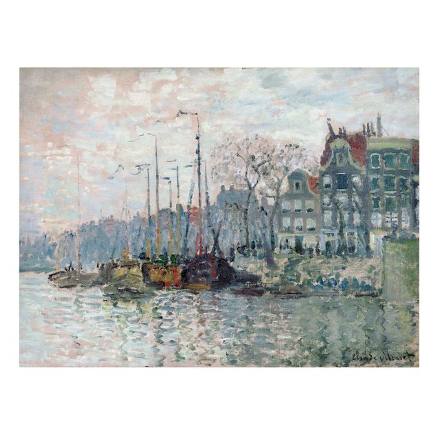 Wandbilder Architektur & Skyline Claude Monet - Kromme Waal Amsterdam