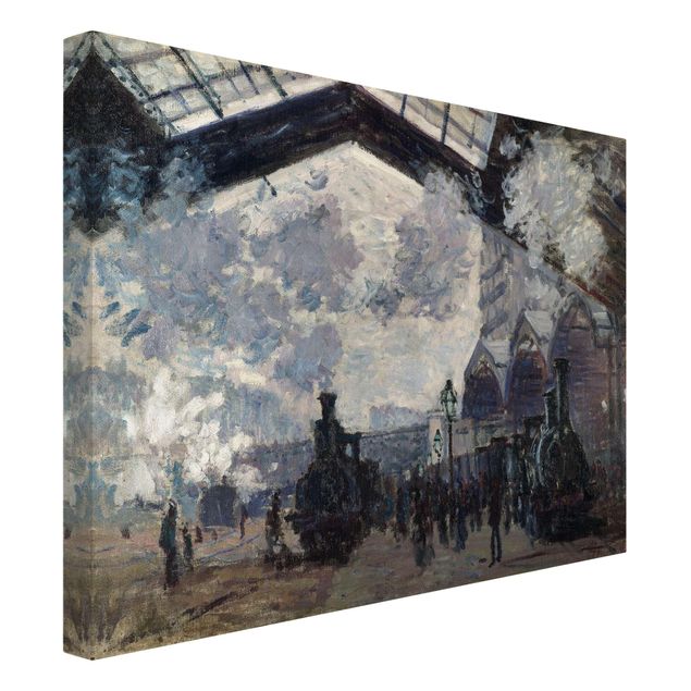 Kunststile Claude Monet - Gare Saint Lazare