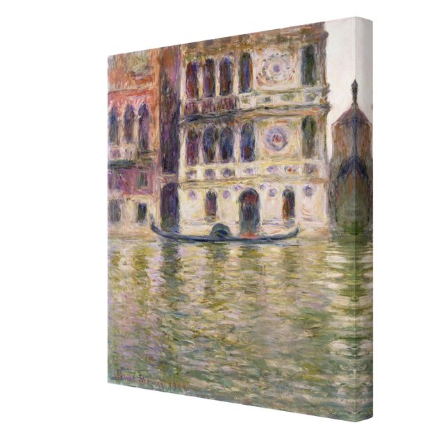 Leinwand Kunst Claude Monet - Palazzo Dario