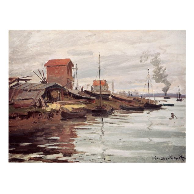 Wandbilder Strände Claude Monet - Seine Petit-Gennevilliers