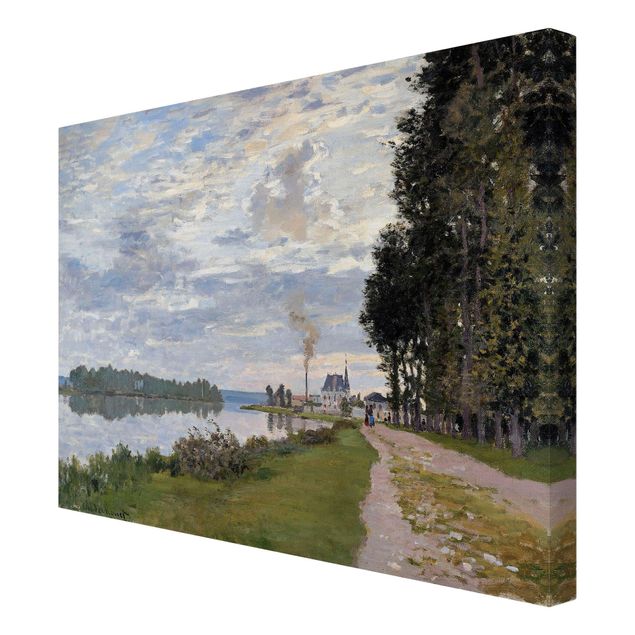 Leinwandbilder Naturmotive Claude Monet - Ufer Argenteuil
