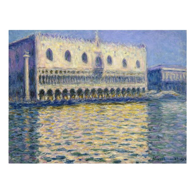 Kunstdrucke auf Leinwand Claude Monet - Dogenpalast