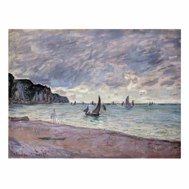 Wandbilder Landschaften Claude Monet - Küste von Pourville