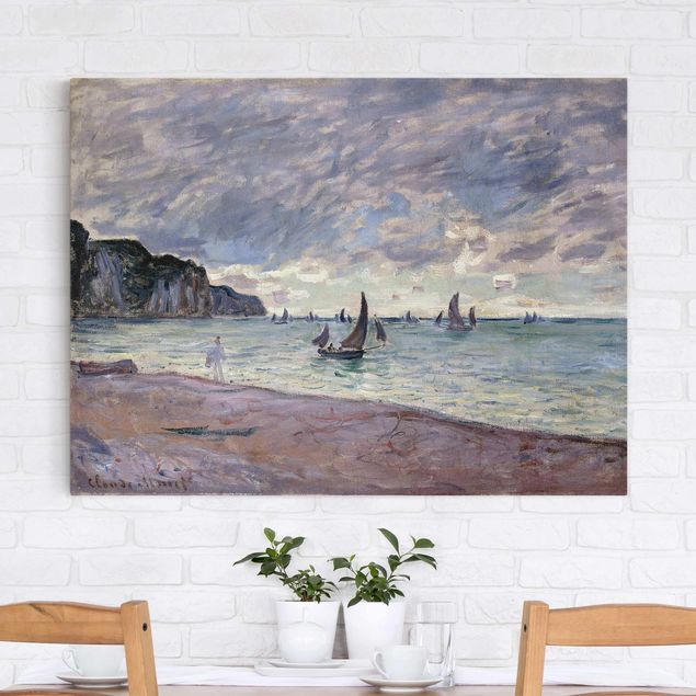 Wanddeko Küche Claude Monet - Küste von Pourville