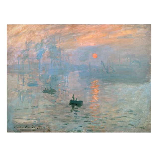 Wandbilder Landschaften Claude Monet - Impression