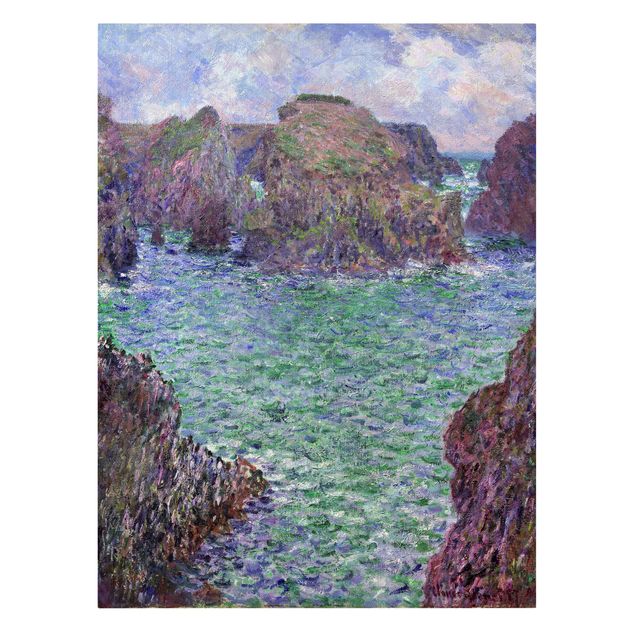 Wandbilder Strände Claude Monet - Port Goulphar