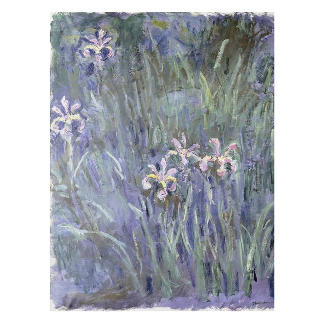 Wandbilder Floral Claude Monet - Schwertlilien