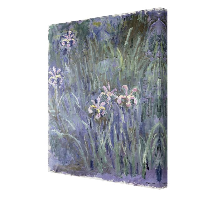 Wandbilder Blumen Claude Monet - Schwertlilien