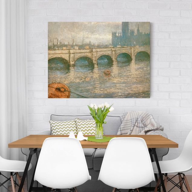 Bilder Impressionismus Claude Monet - Themsebrücke